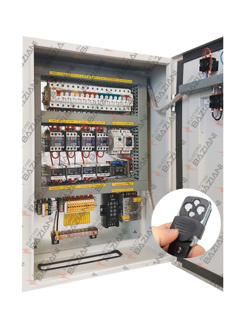 EJSA1PS3-001 تابلوبرق استخر، سونا، جکوزی و آبنما فول امکانات تکفاز